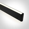 Pakabinamas šviestuvas 40W LED pakabinamas linijinis šviestuvas, juodas, 4000K, 38140AU/B/C