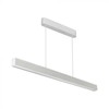 Pakabinamas šviestuvas V-tac 40W LED pakabinamas linijinis šviestuvas, baltas, 3000/4000/6400K