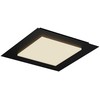 Lubinis šviestuvas 40W LED paviršinis šviestuvas TATAMI, juodas, 3000/4000/6500K