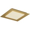 Lubinis šviestuvas 40W LED paviršinis šviestuvas TATAMI, matinės aukso sp., 3000/4000/6500K