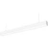 Pakabinamas šviestuvas Bikuvalt 40W LED paviršinis/pakabinamas linijinis šviestuvas KOLINE PROFESSIONAL, baltas, 4000K