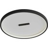 Lubinis šviestuvas 44W LED paviršinis šviestuvas BUTTON, juodas, 3000K, dimeriuojamas, 01-3830