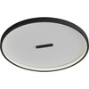 Lubinis šviestuvas 52W LED paviršinis šviestuvas BUTTON, juodas, 3000K, dimeriuojamas, 01-3832