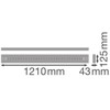 54W LED linijinis šviestuvas LINEAR INDIVILED DIRECT/INDIRECT, baltas, 4000K, DALI, 120cm