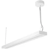 Pakabinamas šviestuvas Ledvance 35/43/49/55W LED linijinis šviestuvas LINEAR INDIVILED DIRECT/INDIRECT, baltas, 3000K, 120cm