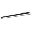 59W LED linijinis įleidžiamas šviestuvas SASA, juodas, 4000K, 2260mm, DALI, 3917-03226-4-B-P-D3