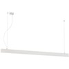 Pakabinamas šviestuvas 59W LED pakabinamas linijinis šviestuvas SASA, baltas, 3000K, 2260mm, 3917-00226-3-W-P-N