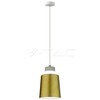 Pakabinamas šviestuvas 7W pakabinamas LED šviestuvas V-TAC, Ø120, aukso spalva, metalas / akrilas, 4000K (natūraliai balta)
