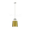 Pakabinamas šviestuvas 7W pakabinamas LED šviestuvas V-TAC, Ø120, aukso spalva, metalas / akrilas, 3000K (šiltai balta)