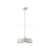 Pakabinamas šviestuvas 7W pakabinamas LED šviestuvas V-TAC, Ø340, baltas, metalas / akrilas, 3000K (šiltai balta)