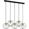 Italux Pakabinamas šviestuvas Aina PND-74889-5-BK