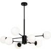 Pakabinamas šviestuvas ANOUK, G9, juodos/baltos sp., 4228500