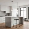 Italux Pakabinamas šviestuvas PND-5588-1M-BRO+AMB