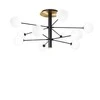 Pakabinamas šviestuvas Ideal Lux Lubinis šviestuvas Cosmopolitan Pl10 Nero Ottone