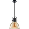 Italux Pakabinamas šviestuvas Darlena PND-22371-1-BK+AMB