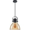 Italux Pakabinamas šviestuvas Darlena PND-22371-1-BK+AMB