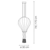 Ideal Lux Pakabinamas šviestuvas Dream Big Sp1 179858
