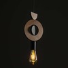 Pakabinamas šviestuvas Nowodvorski 11176 DROPS WOOD D Lampy sufitowe