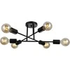 Italux Pakabinamas šviestuvas Formio PND-4052-6-BL