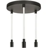 Osram Pakabinamas šviestuvas GLOW PENDULUM, 3xE27, juodas