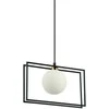 Italux Pakabinamas šviestuvas Grosetta PND-53423-1-BK