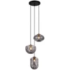 Italux Pakabinamas šviestuvas Hatella PND-112038-3A-BRO+SG