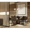 Italux Pakabinamas šviestuvas Hatella PND-112038-3-BRO+AMB