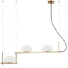 Italux Pakabinamas šviestuvas Kernio PND-357783-BRO+W