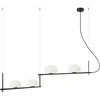 Italux Pakabinamas šviestuvas Kernio PND-357784-BK+W