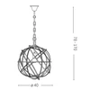 Ideal Lux Pakabinamas šviestuvas Konse Sp1 155968