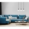 Italux Pakabinamas šviestuvas Lamezia PND-67594-3-BK+CL