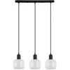 Italux Pakabinamas šviestuvas Lamezia PND-67594-3-BK+CL