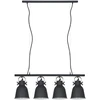 Italux Pakabinamas šviestuvas MD-HN82608-4-BK+WH