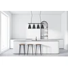 Italux Pakabinamas šviestuvas MD-HN82608-4-BK+WH