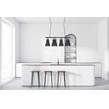 Italux Pakabinamas šviestuvas MD-HN82608-4-BK+WH