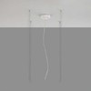 Pakabinamas šviestuvas LED šviestuvo ISIA pakabinimo rinkinys, baltas, 6m, PUSH/DALI, 81CON34536BDP
