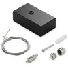 Pakabinamas šviestuvas Ideal Lux Linijinio šviestuvo pakabinimo rinkinys STEEL, baltas, 276311