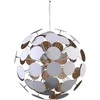 Lubinis šviestuvas Netlighting Pakabinamas šviestuvas MAILONE, 6xE14, baltos/aukso sp.