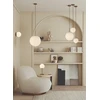 Pakabinamas šviestuvas PARMA, E27, sendinto aukso sp., IP44, C3946082OMSP