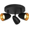 Italux Lubinis šviestuvas Tino SPL-36748-3R-BK-GD