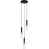 Italux Pakabinamas šviestuvas PEROLA PND-43309-3 BK+BR