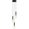 Italux Pakabinamas šviestuvas PEROLA PND-43309-3 BK+BR