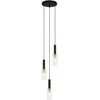 Italux Pakabinamas šviestuvas PND-43363-3 BK+BR