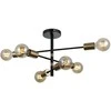 Pakabinamas šviestuvas Italux Lubinis šviestuvas Piansi PND-4025-6-BL-HBR
