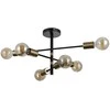 Pakabinamas šviestuvas Italux Lubinis šviestuvas Piansi PND-4025-6-BL-HBR