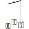Italux Pakabinamas šviestuvas Primero PND-44003-3-BK-GD