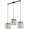 Italux Pakabinamas šviestuvas Primero PND-44003-3-BK-GD