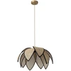 Pakabinamas šviestuvas RATTAN LOTUS, E27, smėlio sp.
