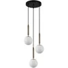 Italux Pakabinamas šviestuvas Ravena PND-2324-3A GD+OPAL