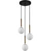 Italux Pakabinamas šviestuvas Ravena PND-2324-3A GD+OPAL
